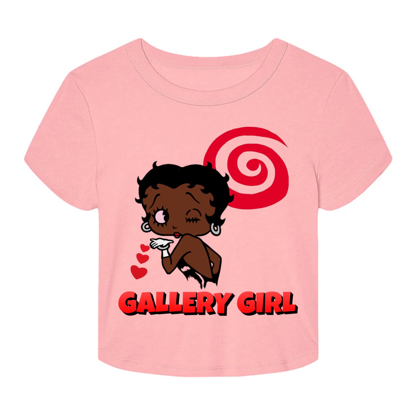 Adult Size Betty Bop Baby Tee | Gallery Girls