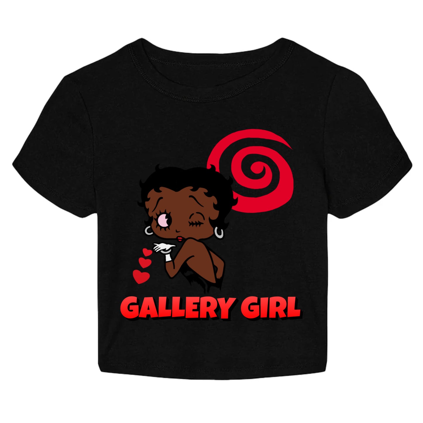 Adult Size Betty Bop Baby Tee | Gallery Girls