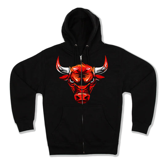 BULLS (ZIP HOODIE)