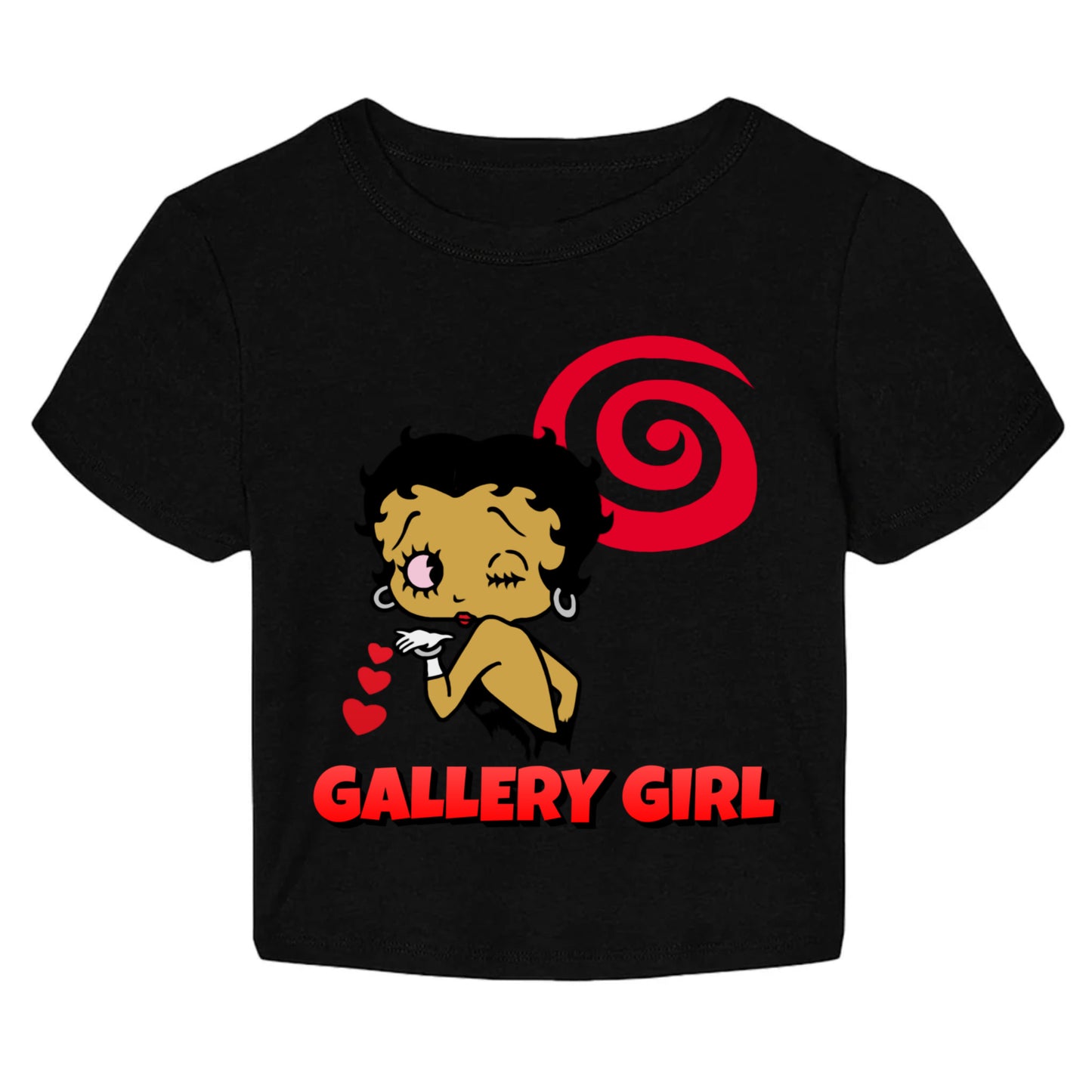 Adult Size Betty Bop Baby Tee | Gallery Girls