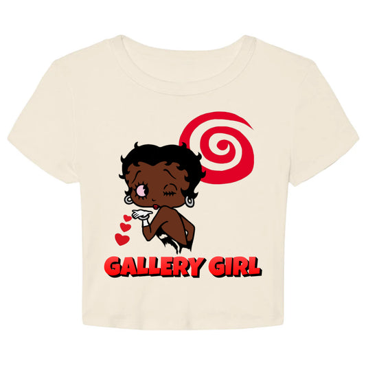 Adult Size Betty Bop Baby Tee | Gallery Girls