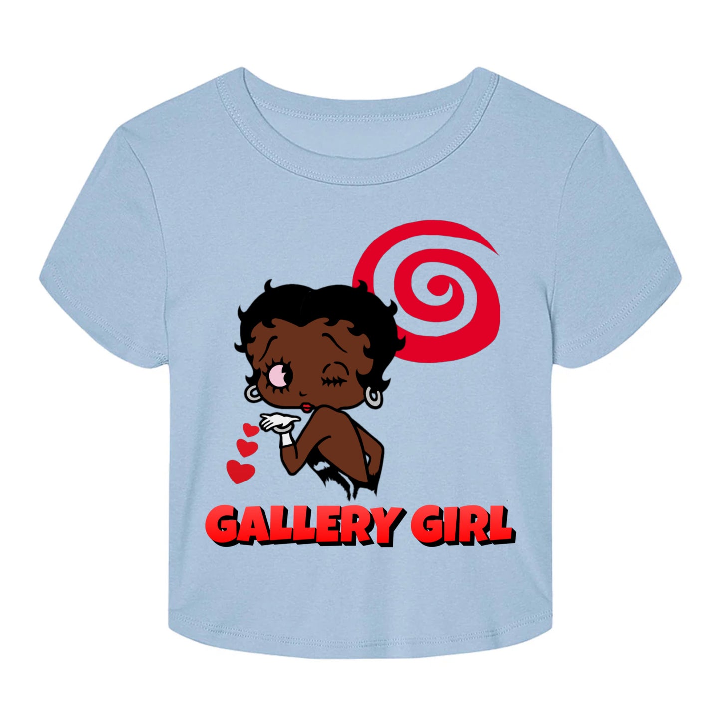 Adult Size Betty Bop Baby Tee | Gallery Girls