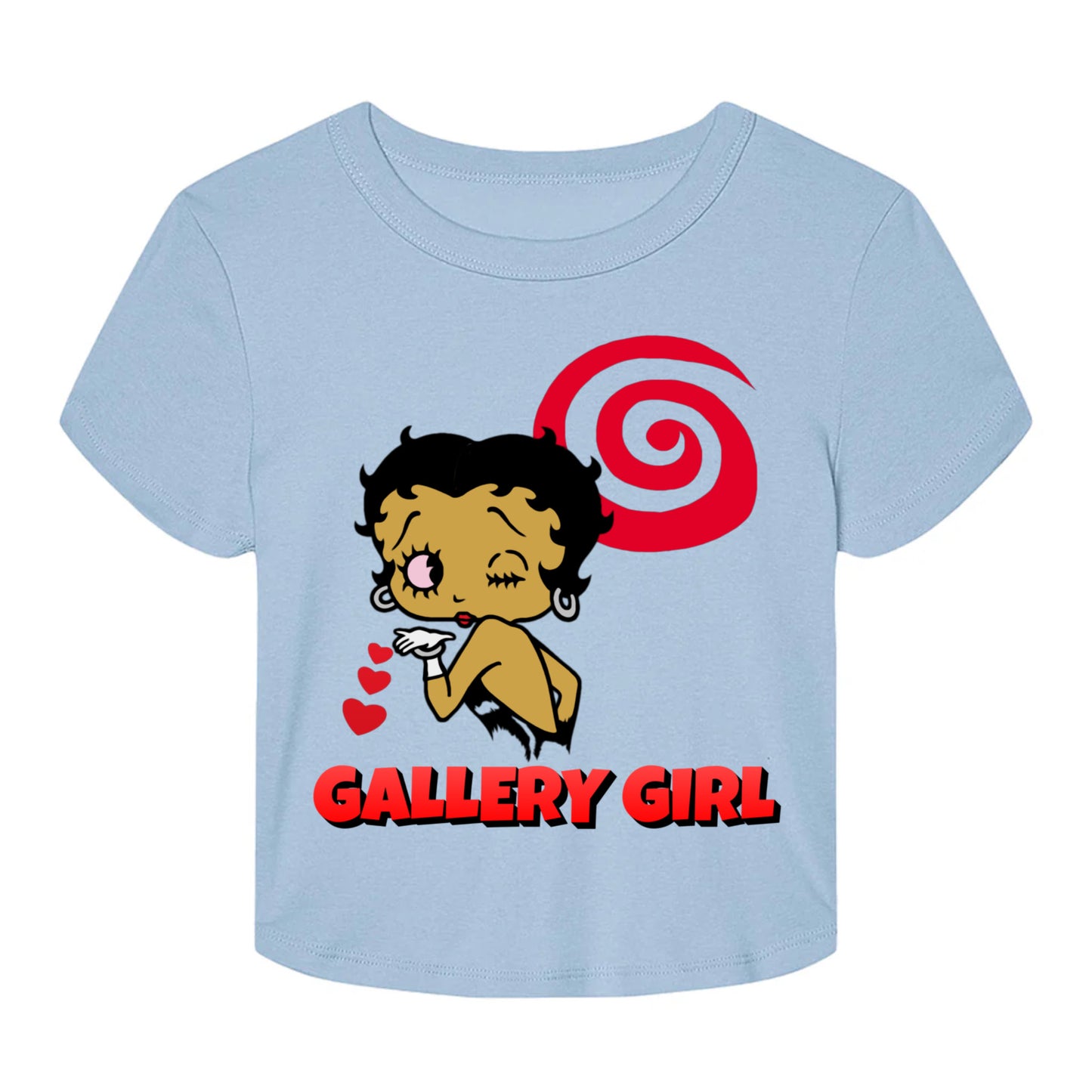 Adult Size Betty Bop Baby Tee | Gallery Girls