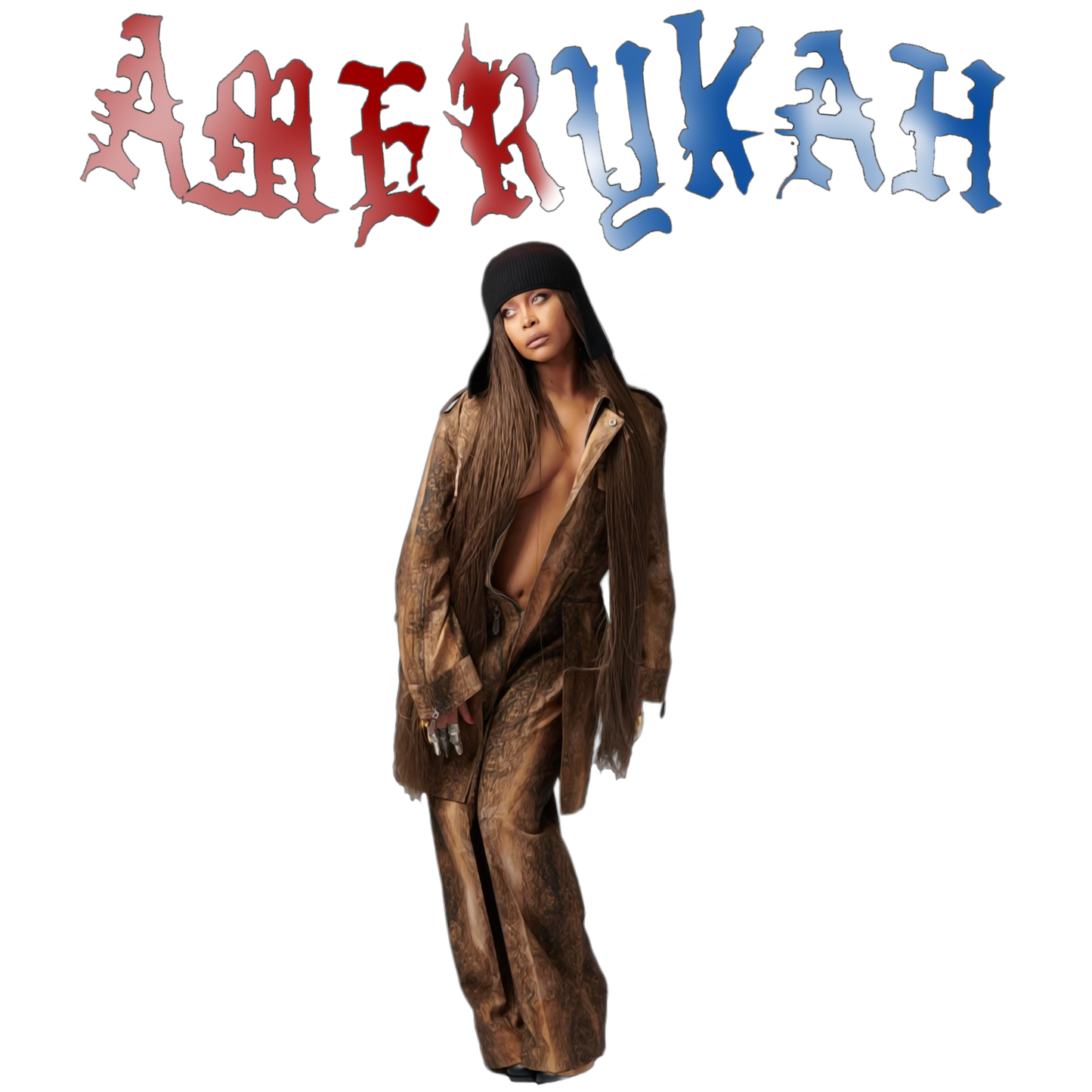 AMERYKAH Sticker